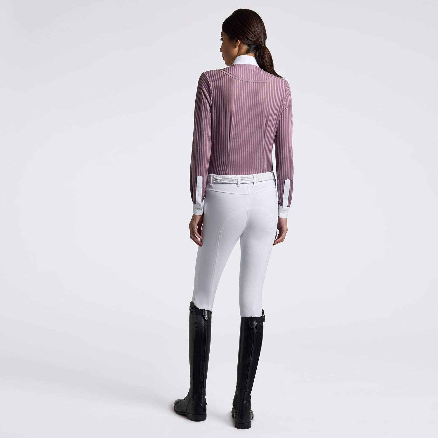 Tricou Cavalleria Toscana LS Stripes - imagine 5