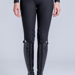 Pantaloni Rider's Gene High waist Strass