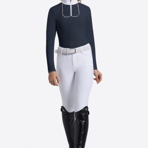 Tricou Rider's Gene LS Girl Strass Zip