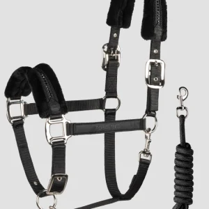 Capastru cu lesa Equiline EQGLEFUR